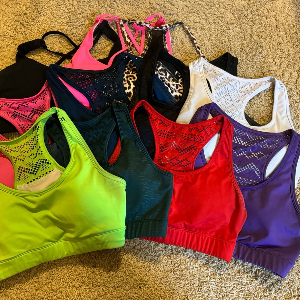 BUNDLE OF 11 ZYIA BRAS